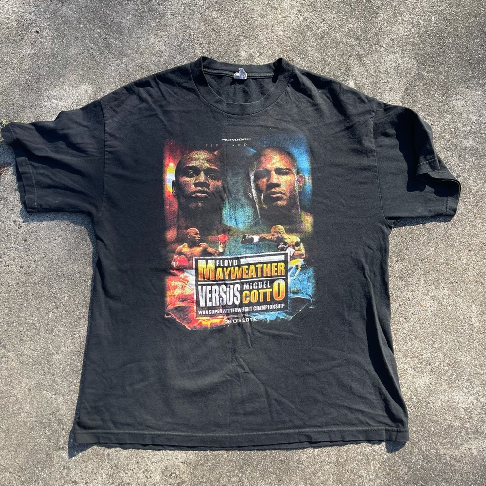 2012 Floyd Mayweather vs Miguel Cotto Shirt